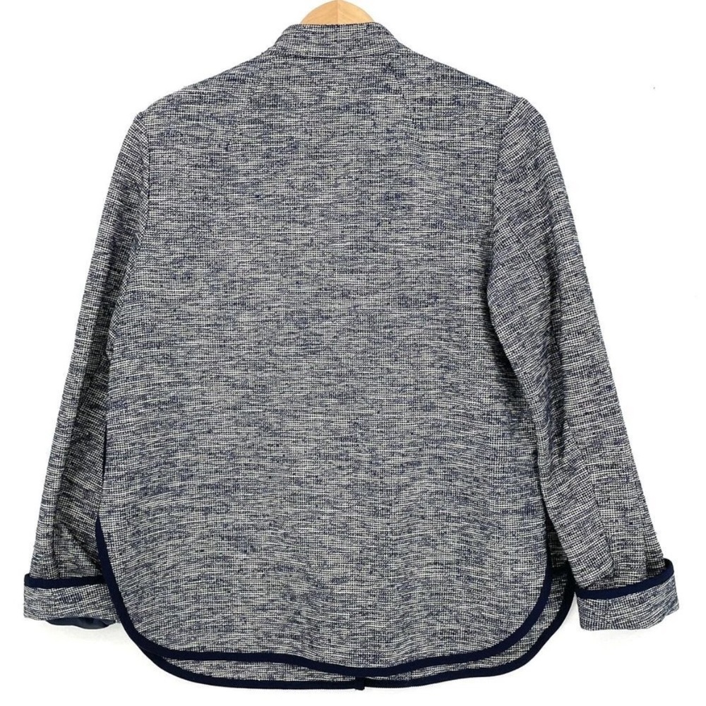 Pendleton Button Front Jacket Blazer Contrast Tri… - image 4